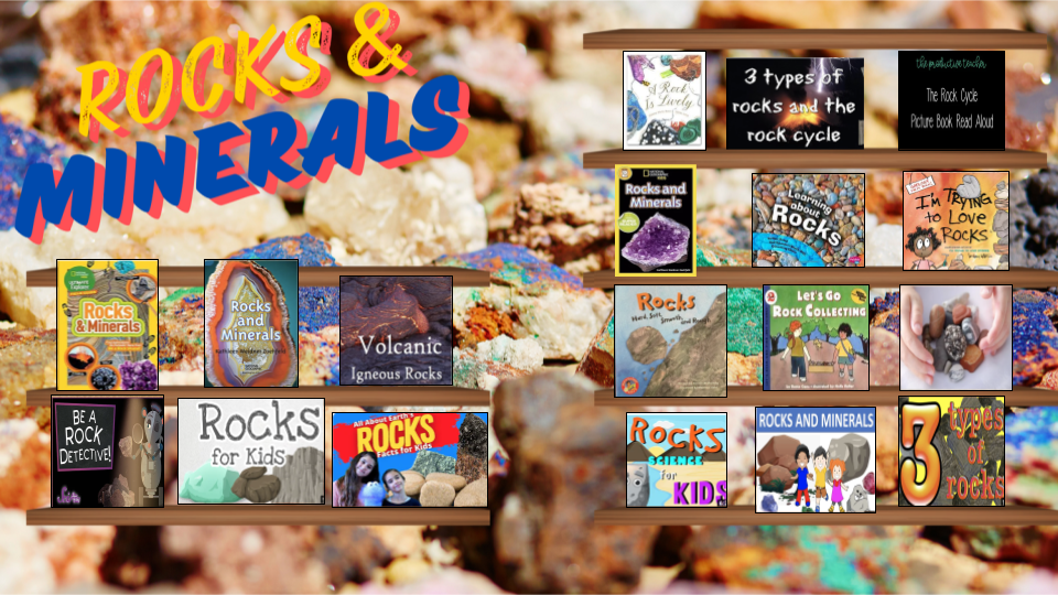 Rocks and Minerals Learning Library