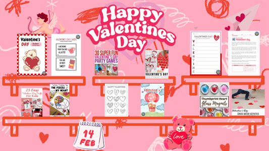 Valentines Learning Library